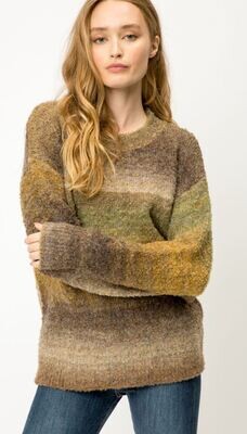 Bette Multi Color Stripe Sweater