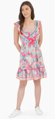 Kelsey Mini Bobble Dress