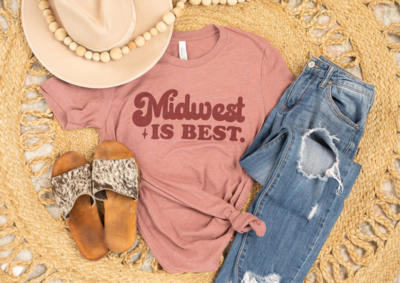 Midwest Is Best Tee Shirt