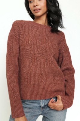 Bea Cable Knit Sweater