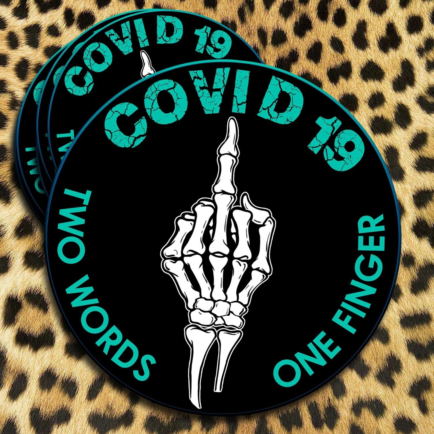 COVID 19 Sticker