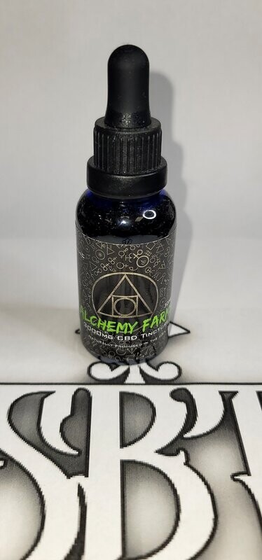 Alchemy Farms PURE Full Spectrum CBD drops in 3000mg!