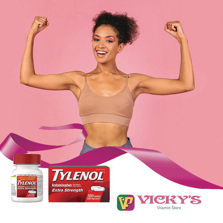 Tylenol Extra Strength Caplets with 500 mg 100s