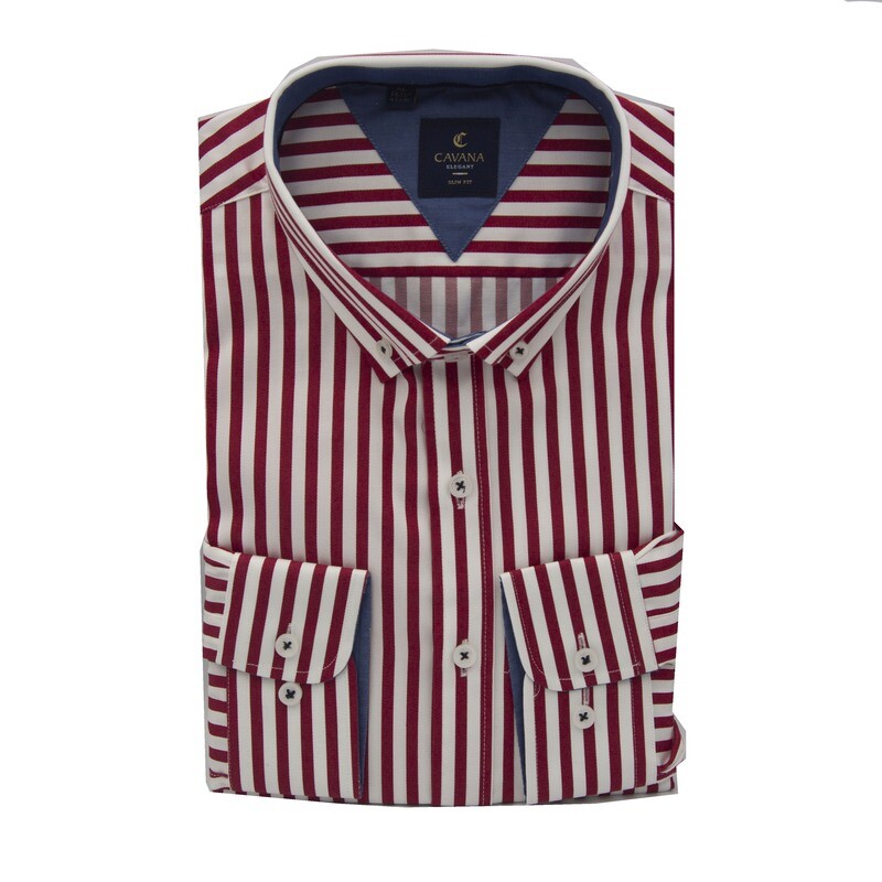Stripe Cotton Shirt For Men