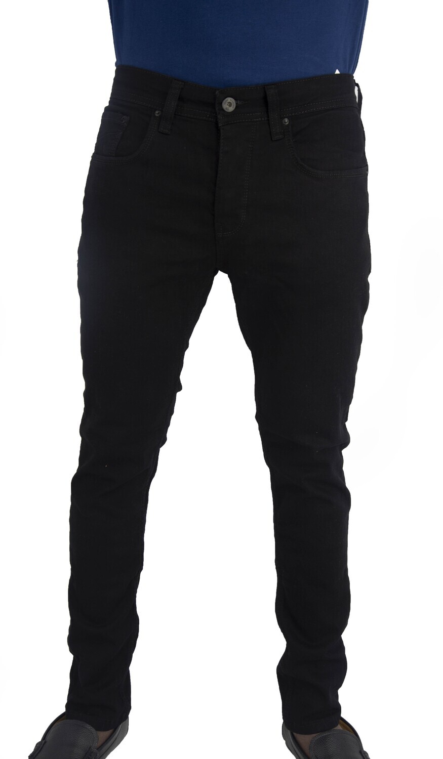Cavana Skinny Fit Jeans Black