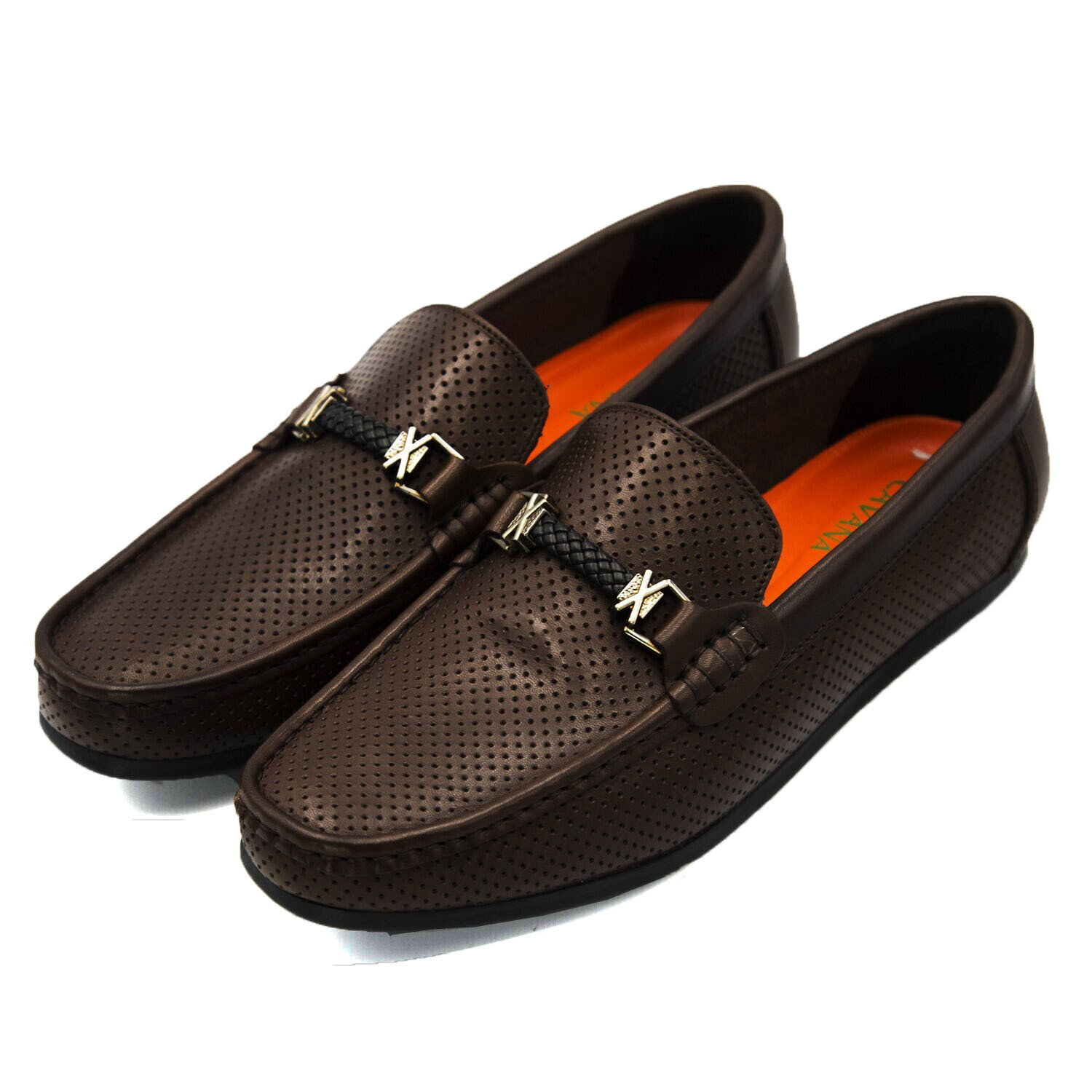 100% pure leather moccasin for men