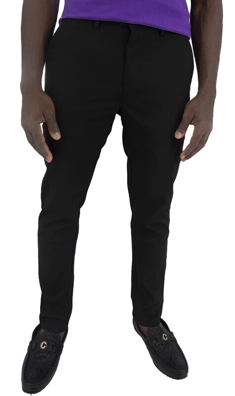 Cavana Black trouser , Slim Fit