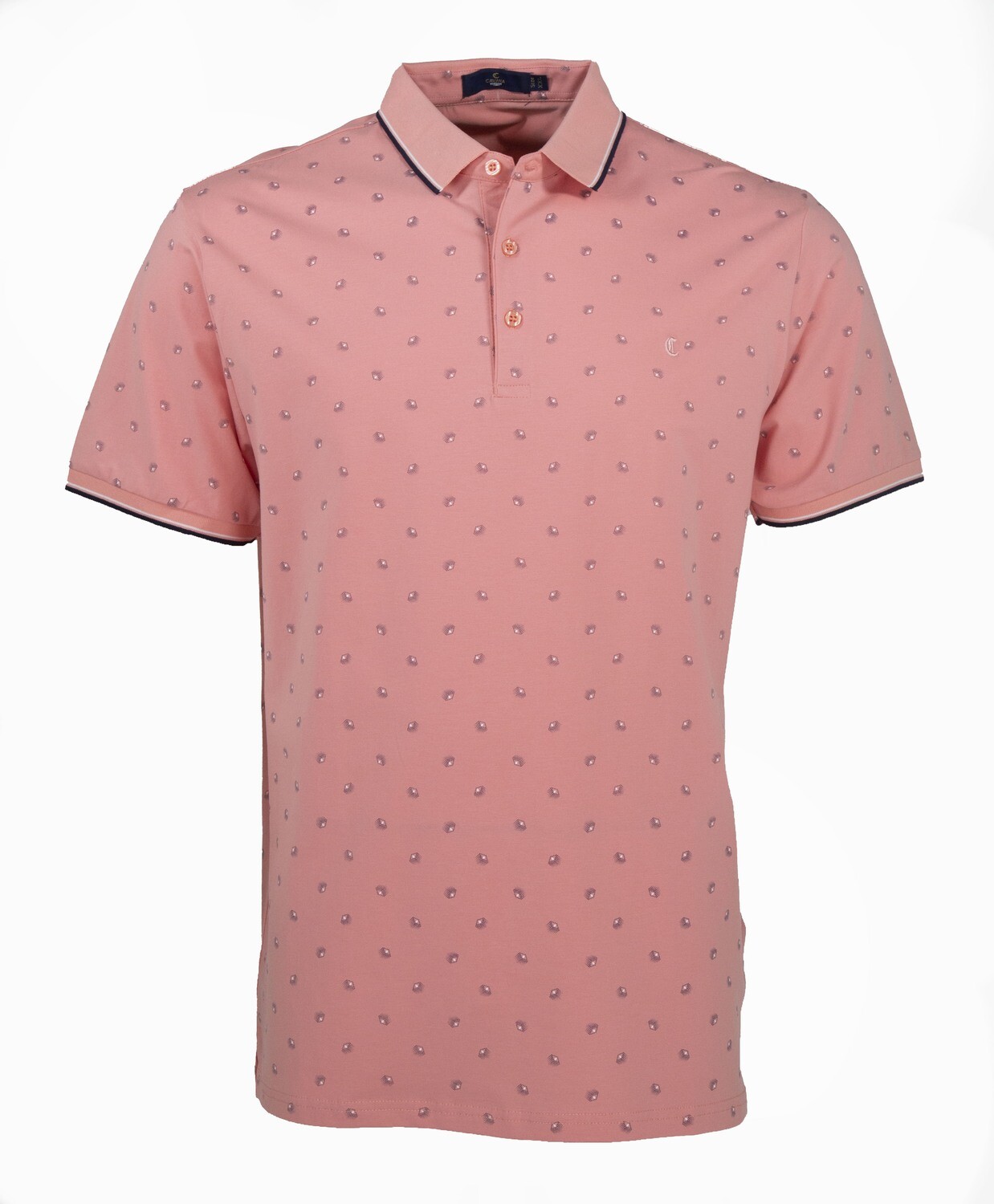 Men’s Luxury Touch Polo  Checked T-shirt