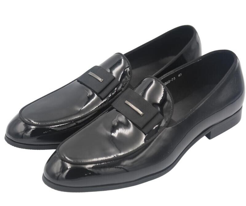 Black loafers for Men