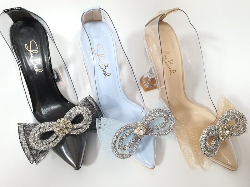 transparent Damen schuhe für alle kleider, sommer hochzeit damen schuhe beige schwarz weiß und sky blau .damen sommerschuhe
