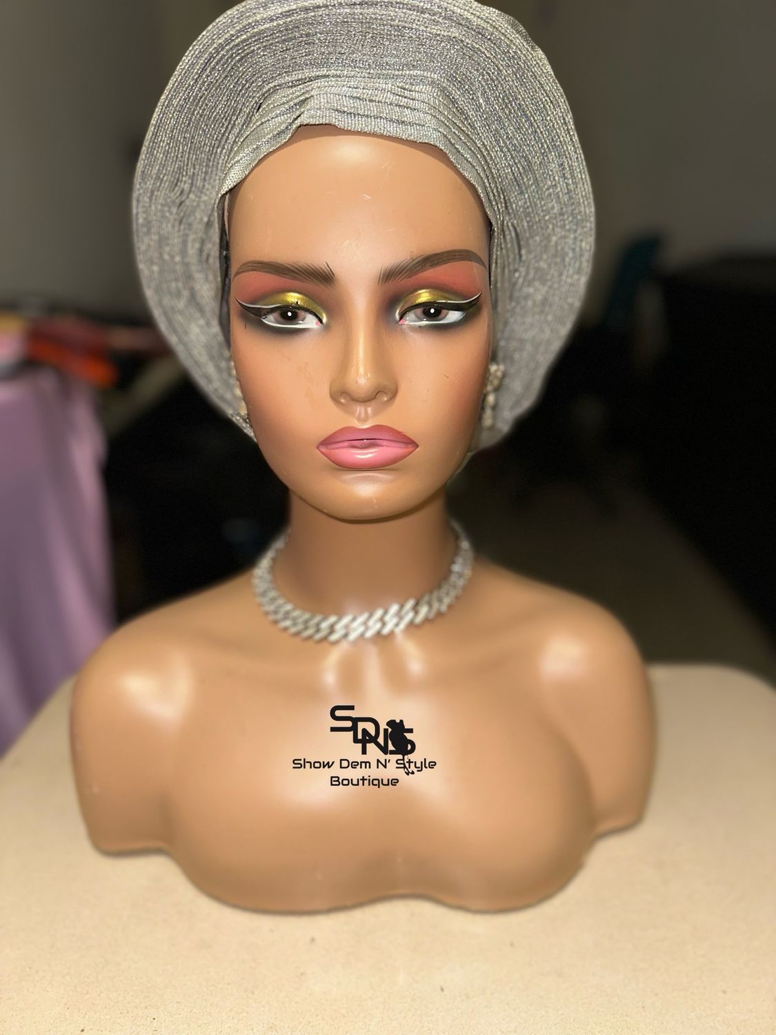 Silver Gele