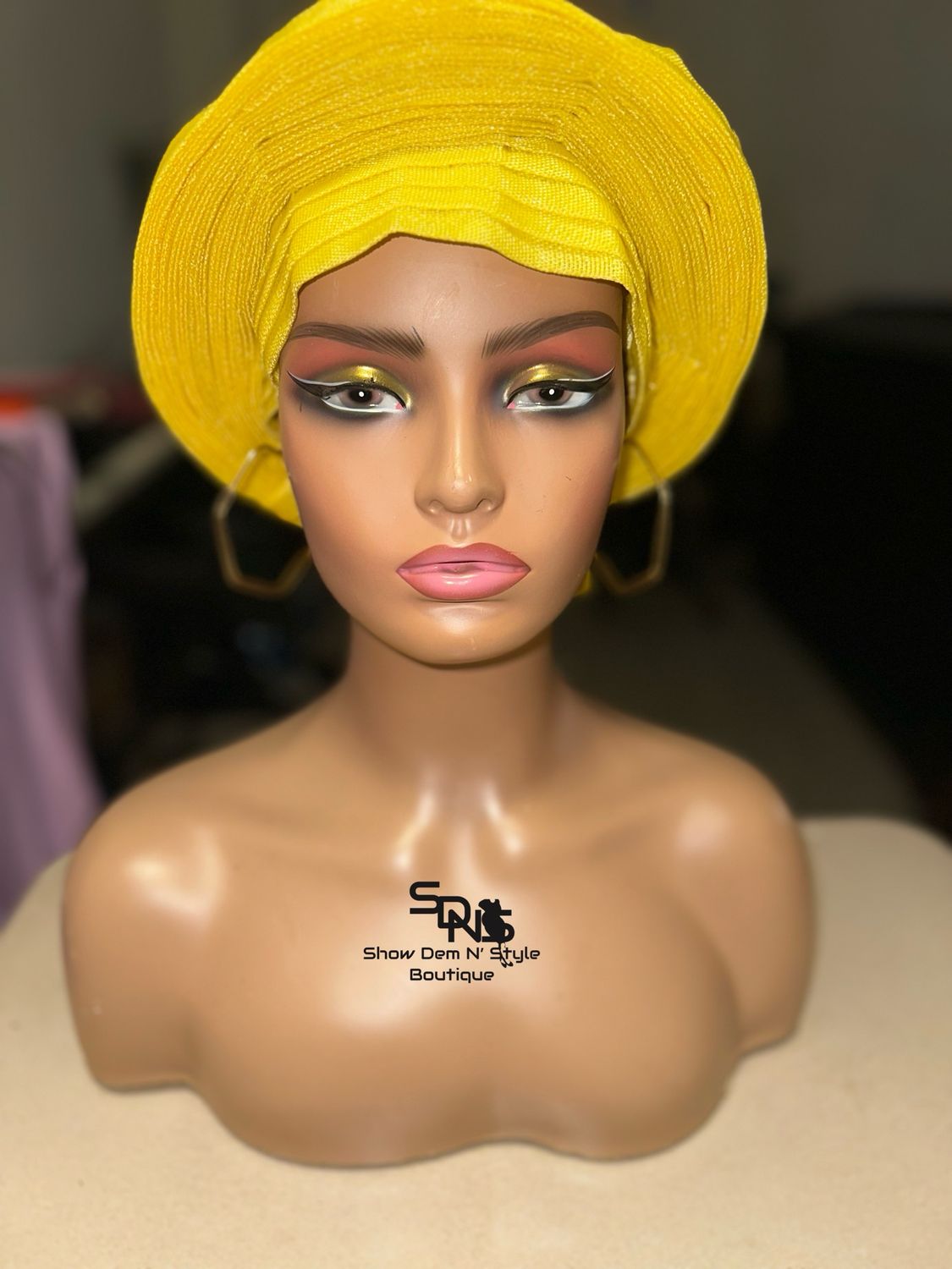 Yellow Gele
