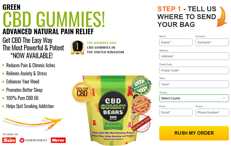 Mary Berry CBD Gummies (UK)