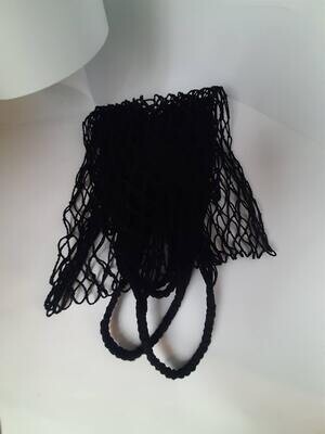 Cotton black bag