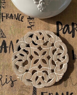 Wood Mats for Hot Dishes &amp; Pots, Table Decor