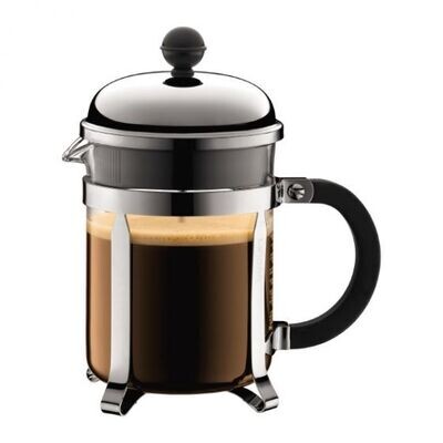 Bodum Chambord French Press Coffee Maker Chrome 4 cup/0.5 L