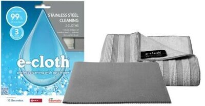 E-Cloth Stainless Steel 2 pack