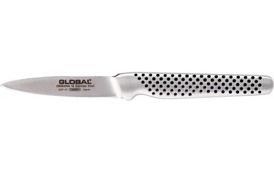 Global GSF-31 Knife Stainless Steel Peeling Large Handle 3.2 in/8 cm