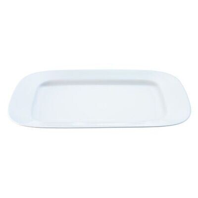 LSA International Dine Collection Platter White 33 cm