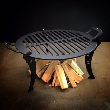 Netherton Foundry Black Iron Barbeque Chapa 15 in