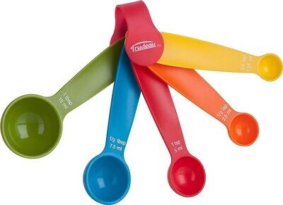 Trudeau Measuring Spoons Multicoloured