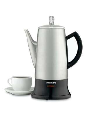 Cuisinart Percolator Stainless Steel/Black 12 cup