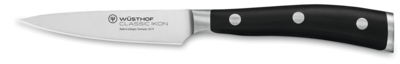 Wusthof Classic Ikon Paring Knife Black 3.5 in