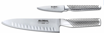 Global G-7846 Knife Set Stainless Steel Set of 2
