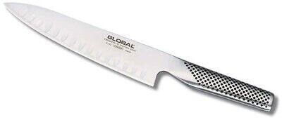 Global G-78 Knife Stainless Steel Cook's Fluted 7 in/18 cm