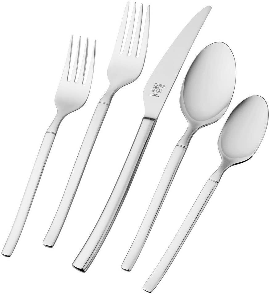 Zwilling Flatware Set Eight Opus Satin 45 pc