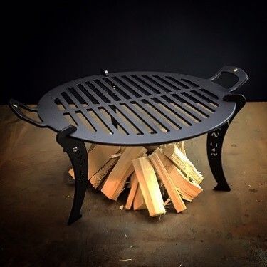 Netherton Foundry Black Iron Barbeque Chapa 15 in