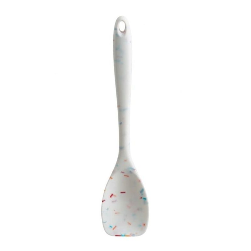 Trudeau Silicone Spoon Spatula Confetti Pattern 11 in