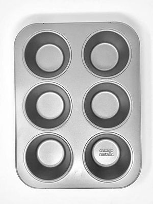Chicago Metallic Jumbo Muffin Pan 6 cup