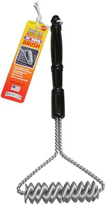 Brushtech Double Helix Bristle Free BBQ Brush 16 in