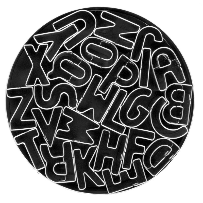 Fox Run Cookie Cutters Alphabet Set of 26