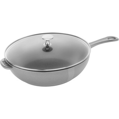 Staub Cast Iron Daily Pan 2.9 Qt, Colour: Grey