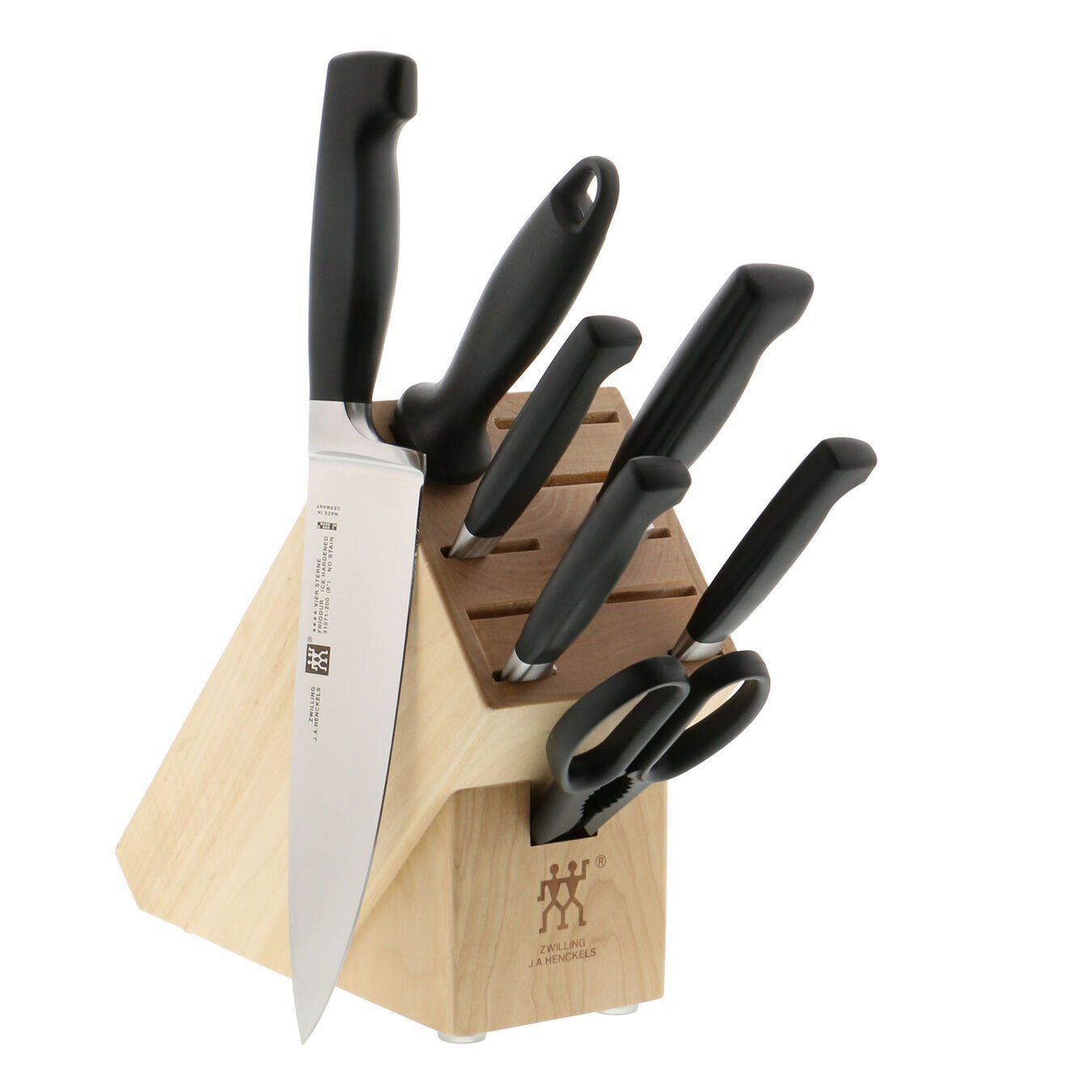 Zwilling Four Star Knife Block Set 7 piece
