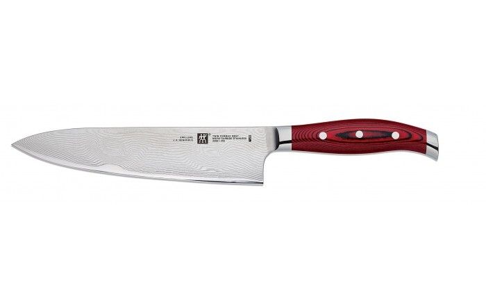 Zwilling Twin Cermax Damascus Chef's Knife 8 in Zwilling Twin Cermax Damascus Chef's Knife 8 in