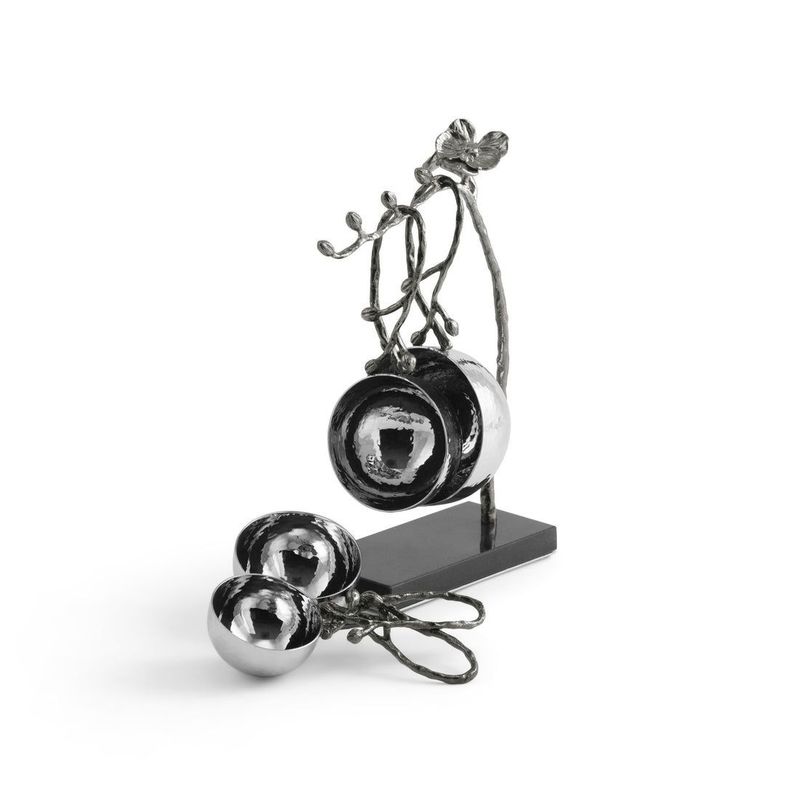 Michael Aram Black Orchid Measuring Cup Set Michael Aram Black Orchid Measuring Cup Set