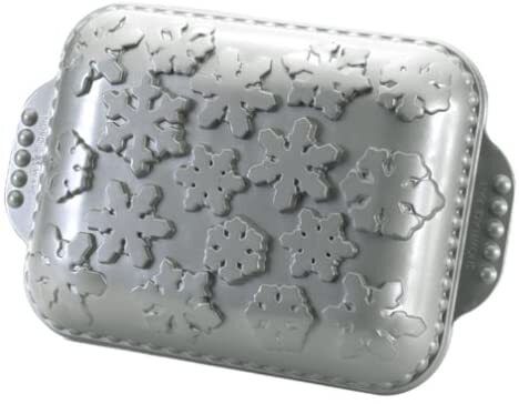 Nordic Ware Silver Snowflakes Cake Pan Nordic Ware Silver Snowflakes Cake Pan