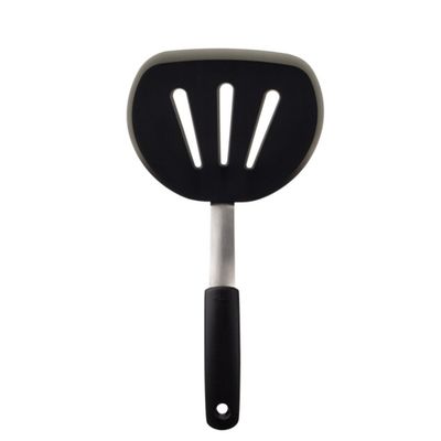 OXO Good Grips Flexible Silicone Pancake Turner w/Slots Black