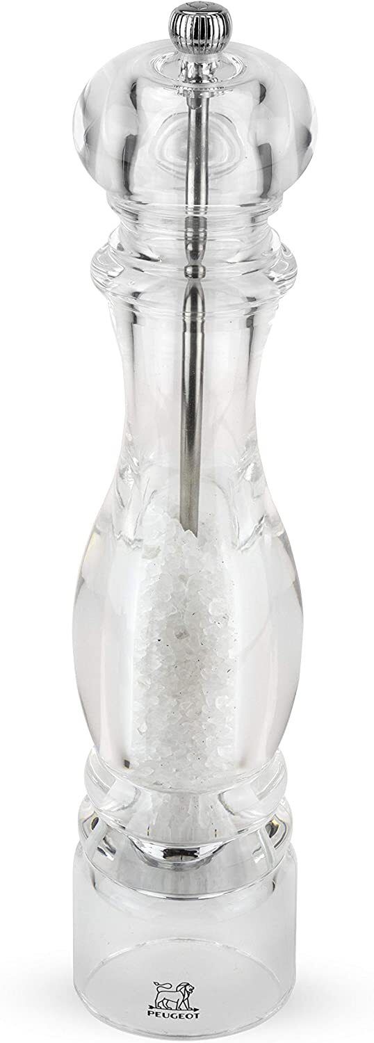 Peugeot Nancy Acrylic Salt Mill 12 inch/30 cm