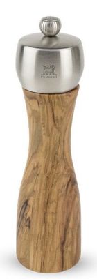 Peugeot Fidji Olive Wood Pepper Grinder 8 in/20cm