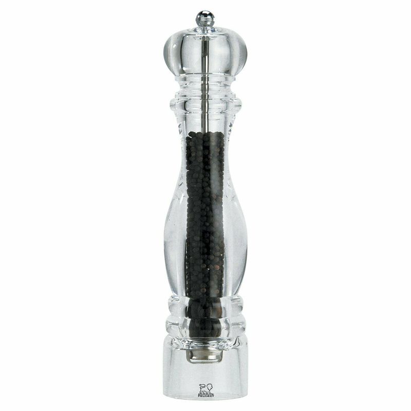 Peugeot Nancy Acrylic Pepper Mill 12 in/30cm Peugeot Nancy Acrylic Pepper Mill 12 in/30cm
