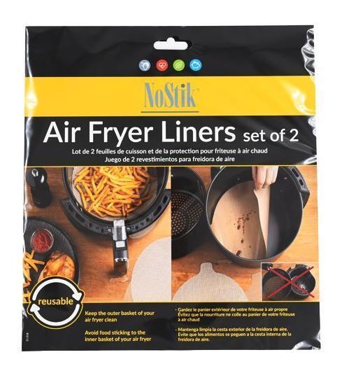 Portstyle NoStik Air Fryer Liners Set of 2