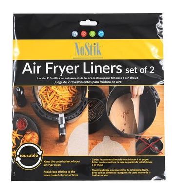 Portstyle NoStik Air Fryer Liners Set of 2