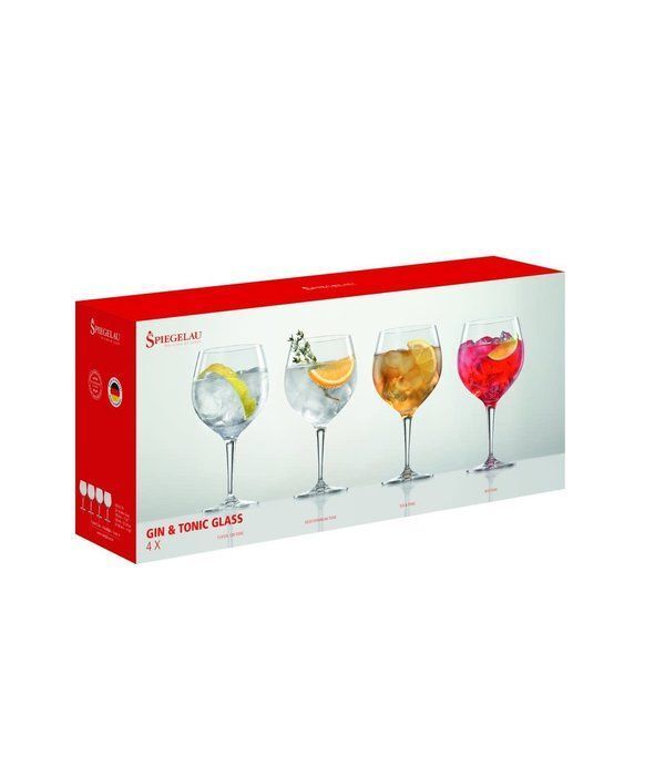 Spiegelau Gin & Tonic Glass Set of 4