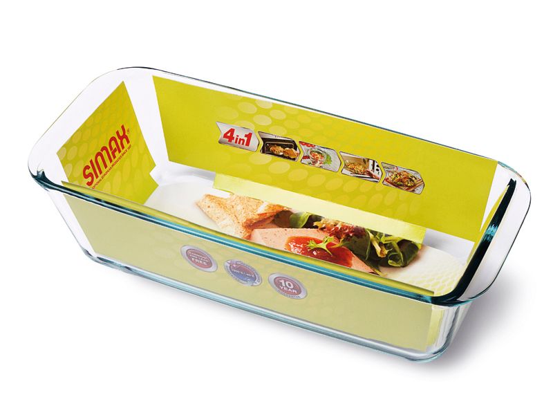 Simax Glass Loaf Pan