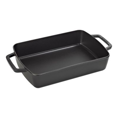 Staub Cast Iron Roaster/Baker 8 in x 12 in Staub Cast Iron Roaster/Baker 8 in x 12 in