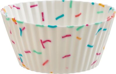 Trudeau Silicone Baking Cups Confetti 12 pc